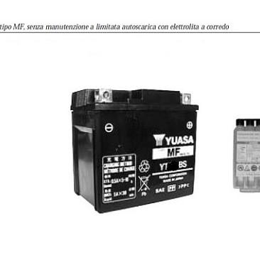 Batteria 12V YTX7L-BS / GTX7A-BS / FTX7A-BS [0650690]...